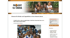 Desktop Screenshot of liberia-projekte.de
